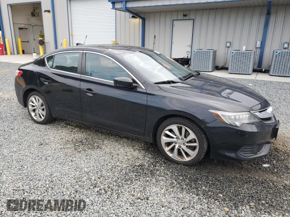 2017 Acura ILX Premium with VIN 19UDE2F75HA016060, listed as a Copart auction lot 56150435 with 81,495 mi miles and Salvage title. Bid and sale history available at DreamBid. Image 4.