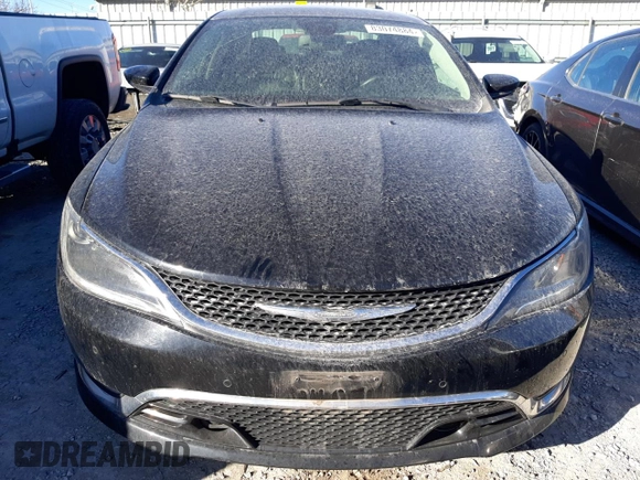 2016 Chrysler 200 C with VIN 1C3CCCEG2GN191174, listed as a Copart auction lot 83074884 with 75,715 mi miles and Salvage Title. Bid and sale history available at carsss.com. Image 5.
