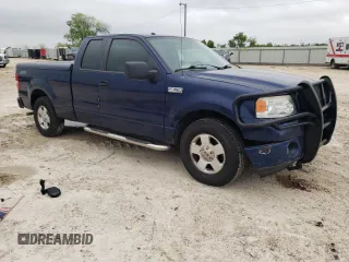2007 Ford F-150 STX with VIN 1FTRX12W37FB89812, listed as a Copart auction lot 51438255 with 242,607 mi miles and Salvage title. Bid and sale history available at DreamBid. Image 4.