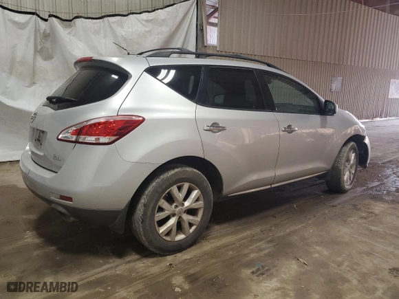 2012 Nissan Murano SL with VIN JN8AZ1MU0CW107956, listed as a Copart auction lot 43048825 with 176,423 mi miles and Clean Title. Bid and sale history available at carsss.com. Image 3.