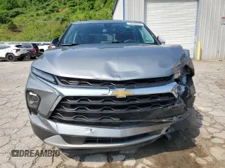 2023 Chevrolet Blazer LT with VIN 3GNKBHR4XPS171159, listed as a Copart auction lot 56434635 with 52,191 mi miles and Salvage title. Bid and sale history available at DreamBid. Image 5.