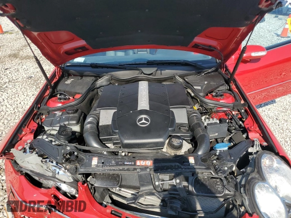 2005 Mercedes-Benz CLK 500 with VIN WDBTK75J65F148366, listed as a Copart auction lot 63041965 with Not provided miles and Salvage title. Bid and sale history available at DreamBid. Image 11.