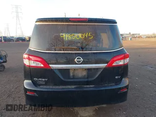 2012 Nissan Quest SL with VIN JN8AE2KP2C9031928, listed as a IAAI auction lot 41850045 with 140,075 mi miles. Bid and sale history available at carsss.com. Image 16.