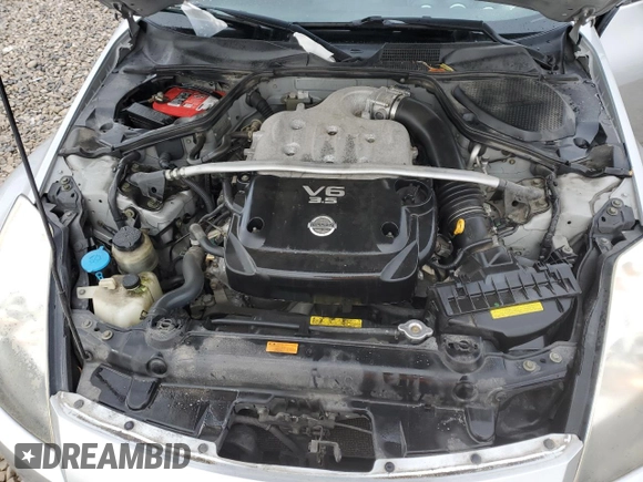 2004 Nissan 350Z Touring with VIN JN1AZ34D54T166336, listed as a Copart auction lot 86535994 with 77,604 mi miles and Salvage Title. Bid and sale history available at carsss.com. Image 11.