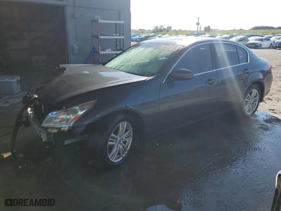 2012 Infiniti G25 Sedan Journey with VIN JN1DV6AP8CM700866, listed as a Copart auction lot 85895754 with 125,490 mi miles and Salvage Title. Bid and sale history available at carsss.com. Image 1.