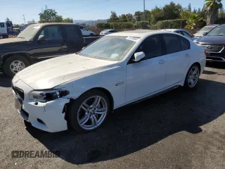2015 BMW 5 Series 550i z VIN WBAKN9C52FD961302, wystawiony jako Copart lot #73125564 z przebiegiem 87 120 mil mil oraz Szkoda całkowita • Salvage title. Historia ofert i sprzedaży dostępna na DreamBid. Obrazek 1.