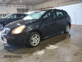 2009 Pontiac Vibe with VIN 5Y2SM67029Z421457, listed as a Copart auction lot 46804835 with 138,508 mi miles and Clean Title. Bid and sale history available at carsss.com. Image 1.