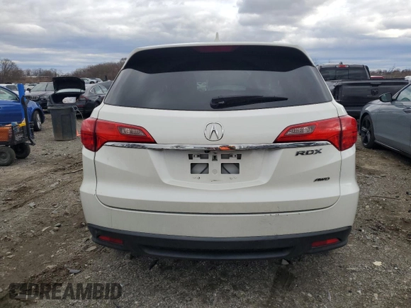 2014 Acura RDX Tech Pkg with VIN 5J8TB4H54EL021004, listed as a Copart auction lot 47192225 with 139,099 mi miles and Salvage Title. Bid and sale history available at carsss.com. Image 6.