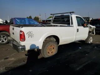2011 Ford Super Duty F-250 SRW XL with VIN 1FTBF2B60BEA15592, listed as a Copart auction lot 74556844 with 314,303 mi miles and Salvage Title. Bid and sale history available at carsss.com. Image 3.