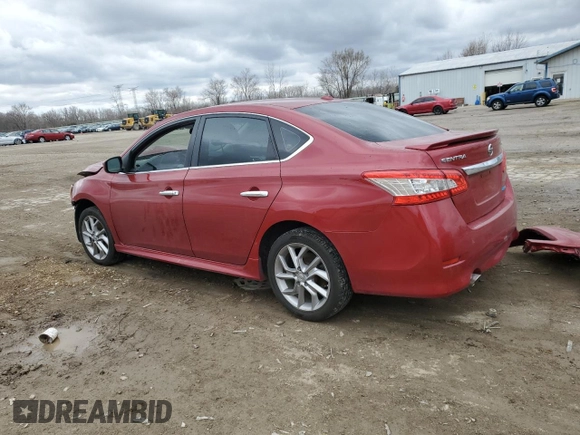 2014 Nissan Sentra SR with VIN 3N1AB7AP6EY295687, listed as a Copart auction lot 50497495 with Not Provided miles and Salvage Title. Bid and sale history available at DreamBid. Image 2.