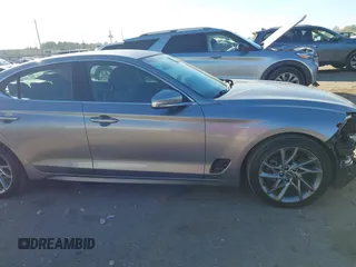 2022 Genesis G70 2.0T with VIN KMTG34TA9NU093023, listed as a IAAI auction lot 40989282 with 50,036 mi miles. Bid and sale history available at carsss.com. Image 14.