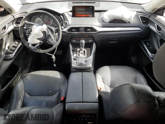 2019 Mazda CX-9 Touring with VIN JM3TCBCY0K0309947, listed as a Copart auction lot 56897815 with 87,517 mi miles and Salvage title. Bid and sale history available at DreamBid. Image 8.