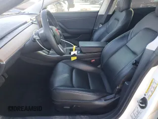 2020 Tesla Model 3 Long Range with VIN 5YJ3E1EB0LF665887, listed as a Copart auction lot 48985245 with 50,309 mi miles and Salvage Title. Bid and sale history available at DreamBid. Image 7.
