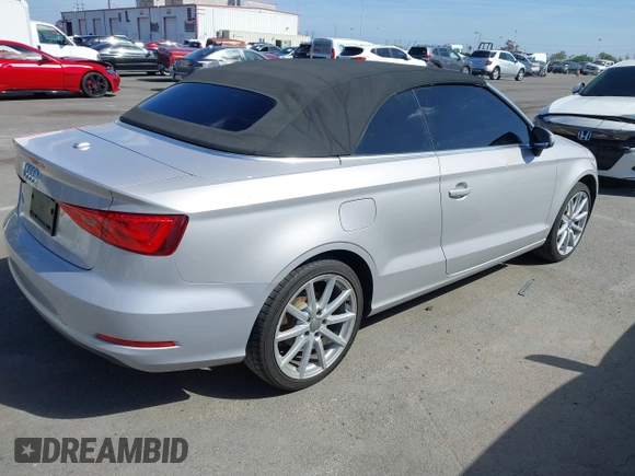 2015 Audi A3 1.8T Premium with VIN WAU6CLFF4F1108281, listed as a IAAI auction lot 41703182 with 126,768 mi miles. Bid and sale history available at carsss.com. Image 4.