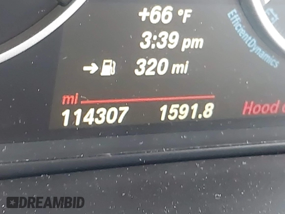 2014 BMW X5 xDrive35i with VIN 5UXKR0C52E0K50710, listed as a IAAI auction lot 40529606 with 114,307 mi miles. Bid and sale history available at carsss.com. Image 7.