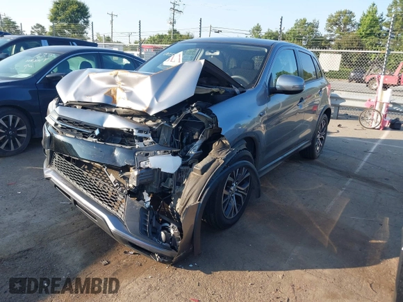 2019 Mitsubishi Outlander ES with VIN JA4AP3AU2KU005001, listed as a IAAI auction lot 42620501 with 89,890 mi miles and . Bid and sale history available at DreamBid. Image 2.