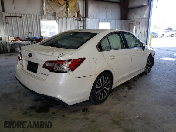 2019 Subaru Legacy Premium with VIN 4S3BNAF63K3004329, listed as a Copart auction lot 65595262 with 0 mi miles. Bid and sale history available at carsss.com. Image 4.