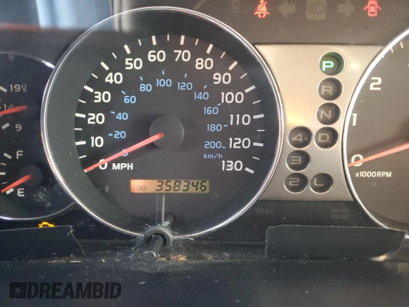 2003 Toyota Land Cruiser with VIN JTEHT05J832034252, listed as a Copart auction lot 84749584 with 358,346 mi miles and Clean Title. Bid and sale history available at carsss.com. Image 9.