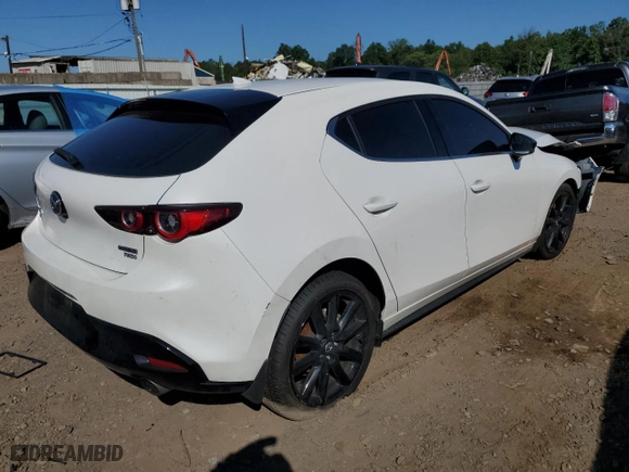 2023 Mazda Mazda3 Hatchback 2.5 Turbo with VIN JM1BPBJY7P1602340, listed as a Copart auction lot 68664004 with 0 mi miles and Salvage Title. Bid and sale history available at carsss.com. Image 3.