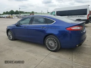 2016 Ford Fusion Titanium with VIN 3FA6P0D90GR232029, listed as a Copart auction lot 57096045 with 90,694 mi miles and Salvage title. Bid and sale history available at DreamBid. Image 2.