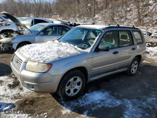 2007 Subaru Forester X with VIN JF1SG63627H711062, listed as a Copart auction lot 42148175 with 127,081 mi miles and Clean Title. Bid and sale history available at carsss.com. Image 1.