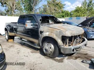 2008 Ford F-450 XL with VIN 1FTXW43R78EA88090, listed as a Copart auction lot 66591244 with Not Provided miles and Non Repairable. Bid and sale history available at carsss.com. Image 4.