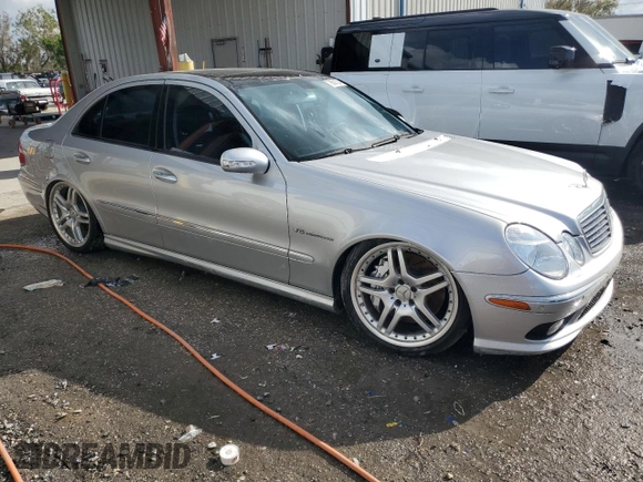 2005 Mercedes-Benz E-Class 5.5L AMG with VIN WDBUF76J45A793912, listed as a Copart auction lot 78521324 with 0 mi miles and Non Repairable. Bid and sale history available at carsss.com. Image 4.