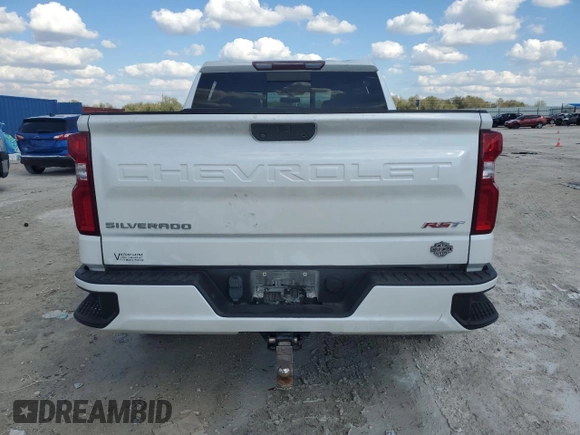 2020 Chevrolet Silverado 1500 RST with VIN 3GCPWDET1LG410264, listed as a Copart auction lot 46705815 with Not Provided miles and Non Repairable. Bid and sale history available at DreamBid. Image 6.