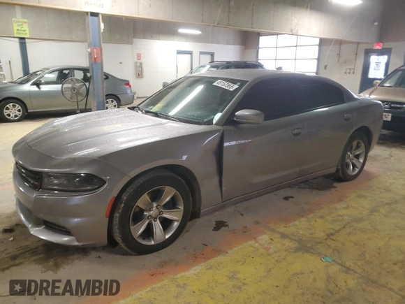 2017 Dodge Charger SXT with VIN 2C3CDXHG1HH520179, listed as a Copart auction lot 45157865 with 106,312 mi miles and Salvage Title. Bid and sale history available at DreamBid. Image 1.