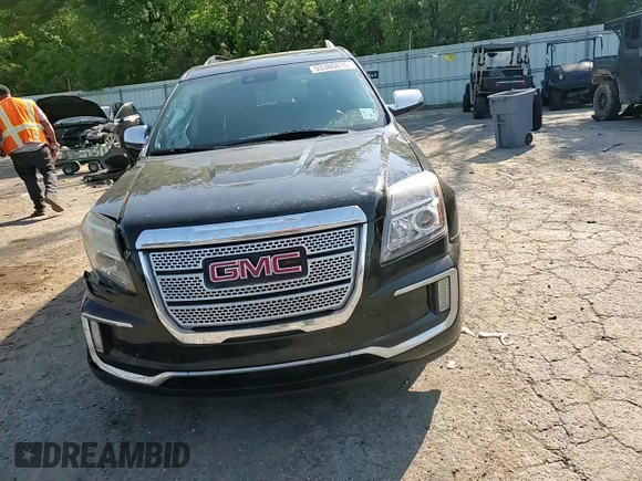 2017 GMC Terrain Denali with VIN 2GKFLRE31H6284173, listed as a Copart auction lot 53386815 with 107,478 mi miles and Salvage title. Bid and sale history available at DreamBid. Image 11.