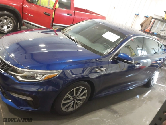 2019 Kia Optima EX with VIN 5XXGU4L19KG285328, listed as a IAAI auction lot 41653327 with 114,251 mi miles. Bid and sale history available at carsss.com. Image 14.