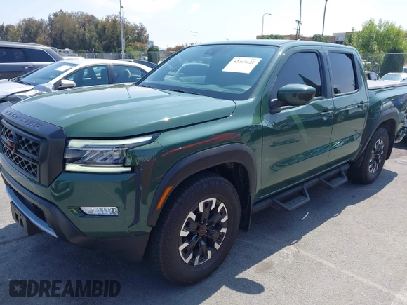 2024 Nissan Frontier SL with VIN 1N6ED1EJ0RN602640, listed as a IAAI auction lot 42465622 with 29,368 mi miles and . Bid and sale history available at DreamBid. Image 17.