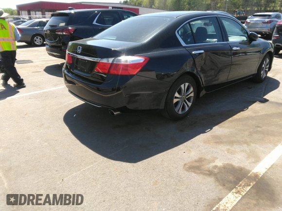 2015 Honda Accord Sedan LX with VIN 1HGCR2F34FA228121, listed as a IAAI auction lot 41998963 with 161,281 mi miles. Bid and sale history available at carsss.com. Image 4.