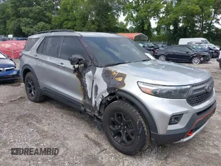 2022 Ford Explorer Timberline with VIN 1FMSK8JH6NGB87809, listed as a IAAI auction lot 39987416 with 26,569 mi miles. Bid and sale history available at carsss.com. Image 1.