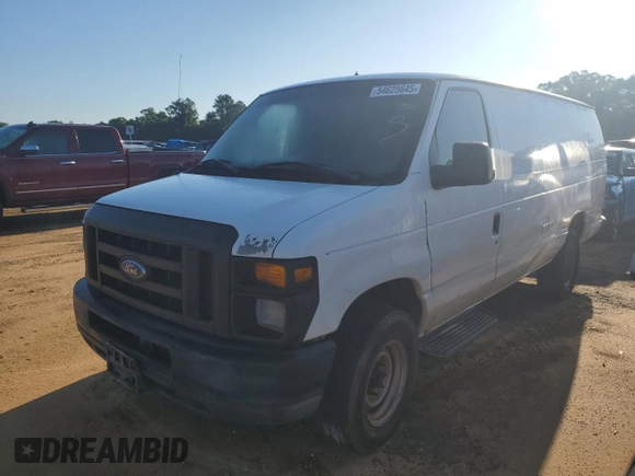 2008 Ford Econoline Cargo with VIN 1FTSS34S58DB56250, listed as a Copart auction lot 54625645 with 142,123 mi miles and Clean title. Bid and sale history available at DreamBid. Image 1.