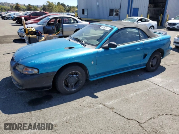 1994 Ford Mustang with VIN 1FALP4444RF217094, listed as a Copart auction lot 69067124 with 188,657 mi miles and Clean title. Bid and sale history available at DreamBid. Image 1.