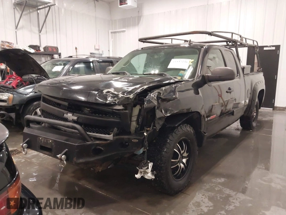 2008 Chevrolet Silverado 1500 LTZ with VIN 1GCEK19Y98Z181427, listed as a IAAI auction lot 41537236 with 163,649 mi miles. Bid and sale history available at carsss.com. Image 6.