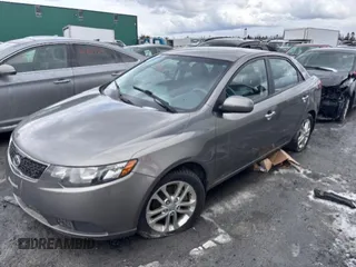 2011 Kia Forte EX with VIN KNAFU4A29B5318255, listed as a Copart auction lot 45891335 with 154,271 mi miles and Salvage Title. Bid and sale history available at carsss.com. Image 1.