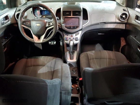 2015 Chevrolet Sonic LT with VIN 1G1JC6SH0F4206348, listed as a Copart auction lot 48632225 with 173,710 mi miles and Clean Title. Bid and sale history available at carsss.com. Image 8.