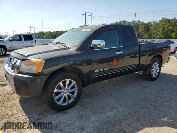 2008 Nissan Titan SE with VIN 1N6BA06A58N319895, listed as a Copart auction lot 52593415 with 145,355 mi miles and Clean Title. Bid and sale history available at carsss.com. Image 1.
