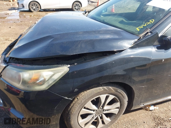 2014 Honda Accord LX with VIN 1HGCR2F35EA251129, listed as a IAAI auction lot 41963340 with 167,145 mi miles and . Bid and sale history available at carsss.com. Image 6.