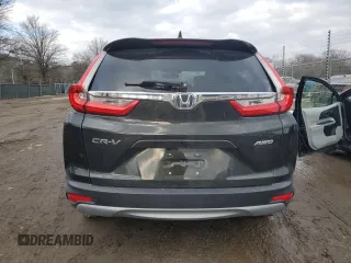 2019 Honda CR-V EX-L with VIN 7FARW2H80KE020088, listed as a Copart auction lot 42612335 with 38,384 mi miles and Salvage Title. Bid and sale history available at carsss.com. Image 6.