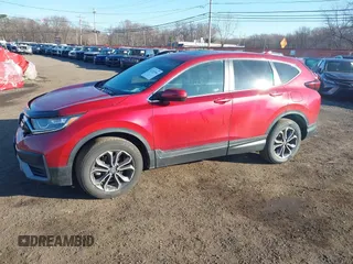 2021 Honda CR-V EX-L with VIN 2HKRW2H89MH615585, listed as a IAAI auction lot 41742944 with 47,669 mi miles. Bid and sale history available at carsss.com. Image 2.