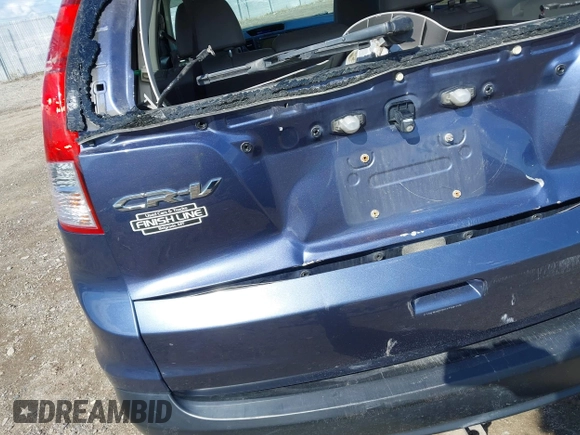2013 Honda CR-V EX-L with VIN 2HKRM4H79DH650376, listed as a IAAI auction lot 42405752 with 216,225 mi miles and . Bid and sale history available at DreamBid. Image 18.