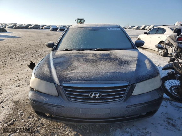 2008 Hyundai Azera Limited with VIN KMHFC46FX8A321257, listed as a Copart auction lot 87925245 with 202,838 mi miles and Salvage Title. Bid and sale history available at carsss.com. Image 5.