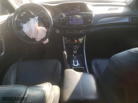 2017 Honda Accord Coupe EX-L V6 with VIN 1HGCT2B87HA004184, listed as a Copart auction lot 87576815 with 95,808 mi miles and Salvage Title. Bid and sale history available at carsss.com. Image 8.