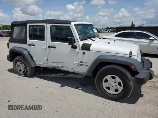 2016 Jeep Wrangler Unlimited Sport с VIN 1C4BJWDG9GL145305, выставлен на аукционе Copart как лот 59391845 с пробегом 101 425 миль миль и Списание • Salvage title. История ставок и продаж доступна на DreamBid. Изображение 4.