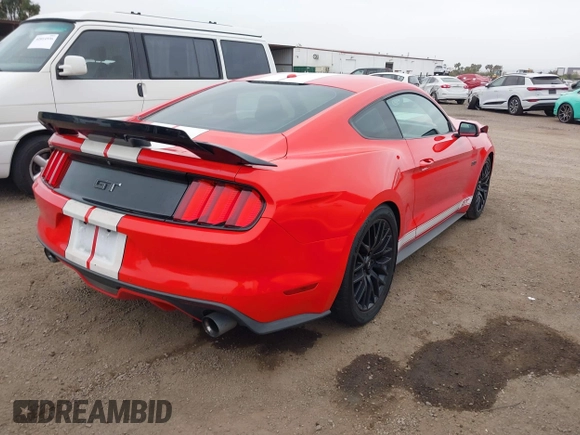 2017 Ford Mustang GT with VIN 1FA6P8CF6H5210482, listed as a IAAI auction lot 42030645 with Not Provided miles and . Bid and sale history available at carsss.com. Image 4.