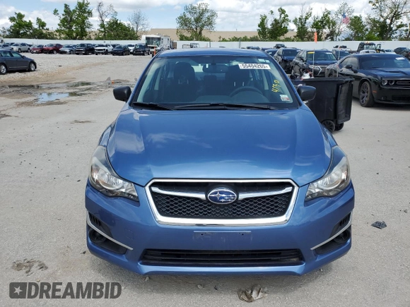 2016 Subaru Impreza with VIN JF1GJAA67GH020719, listed as a Copart auction lot 55404265 with 42,368 mi miles and Clean title. Bid and sale history available at DreamBid. Image 5.