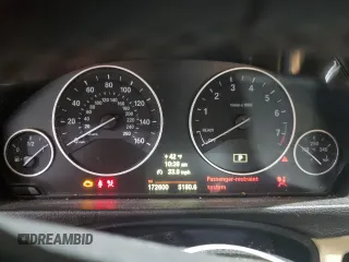 2014 BMW 3 Series 328i xDrive with VIN WBA3G7C50EKN37954, listed as a Copart auction lot 87295994 with 172,600 mi miles and Salvage Title. Bid and sale history available at carsss.com. Image 9.